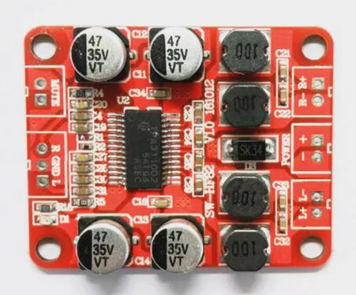 Бесплатная доставка! TPA3110 цифровой усилитель доска/2X15 Вт Двухканальный/стерео усилитель доска