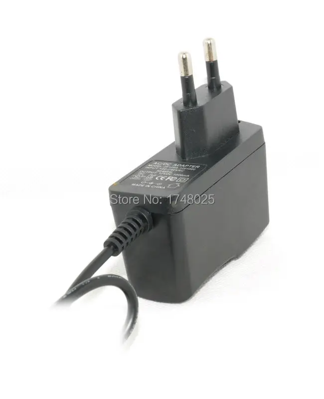 

AC-DC EU / Euro Wall mounted Plug in Output DC 12V 5W 5VA AC-DC Power Adapter Supply 12 Volt 5 Watt switch Adaptor