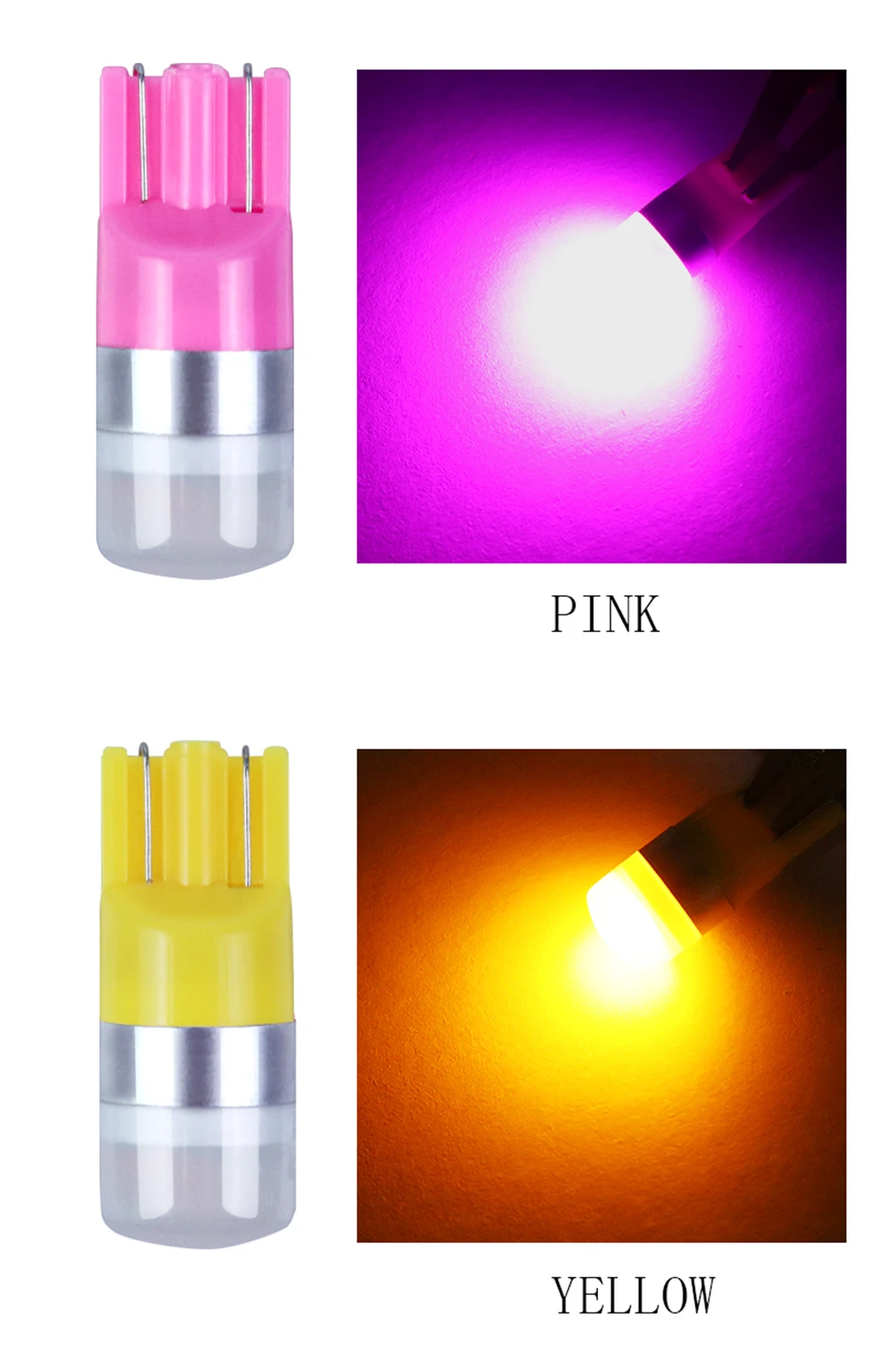 10pcs car led light T10 5630 2smd signal light 3