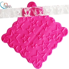 Хорошая Скалка с тиснением в форме звезды инструмент для украшения торта помадка Скалки трафарет для кондитерский изделий инструмент для торта 9036