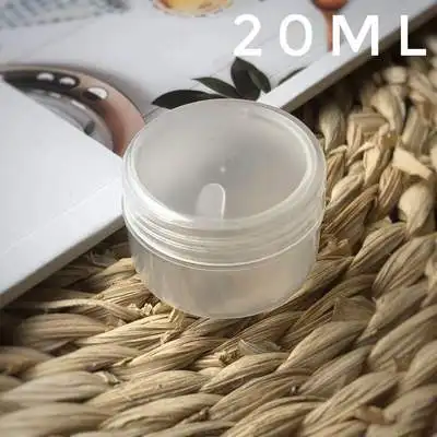 20g clear 30/100 шт, 10 г, 20 г, 30 г, 50 г Бутылочки для рефиллаба, баночки для крема для лица, коробка для крема для глаз, пакеты для косметики - Цвет: 20g clear