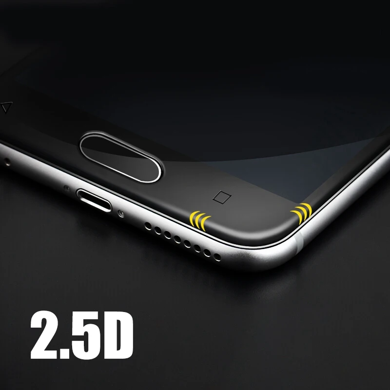 Hisomone 9H Tempered Glass For Nokia 6 2017 5 3 8 7 Screen Protector Anti Shatter Glass For Nokia 5 7 8 3 6 2017 Film