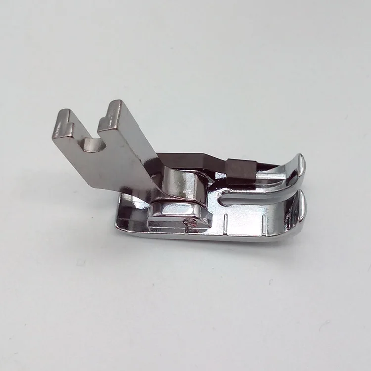 Sewing Machine Slant Shank 1/4" Presser Foot With Guide (spring Type