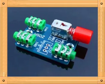

Free Shipping!!! Audio switching board / 3.5 audio input seat / AB two audio input / output selection switch module