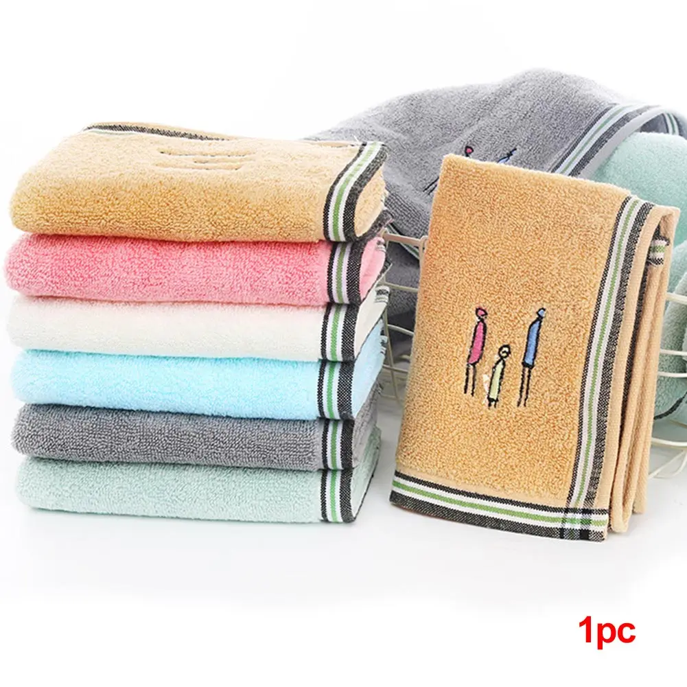 Soft Face Towel Household Toilet Home Cleaning Family Hand Eco-friendly Bathroom Supplies Washcloth Quick-dry Gift Couple Cotton