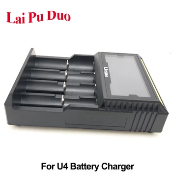 

For Li-ion 18650 NI-MH NI-CD U4 Battery Charger LCD Intelligent 4 Port Universal Charger AA AAA 12V Batteries Cell