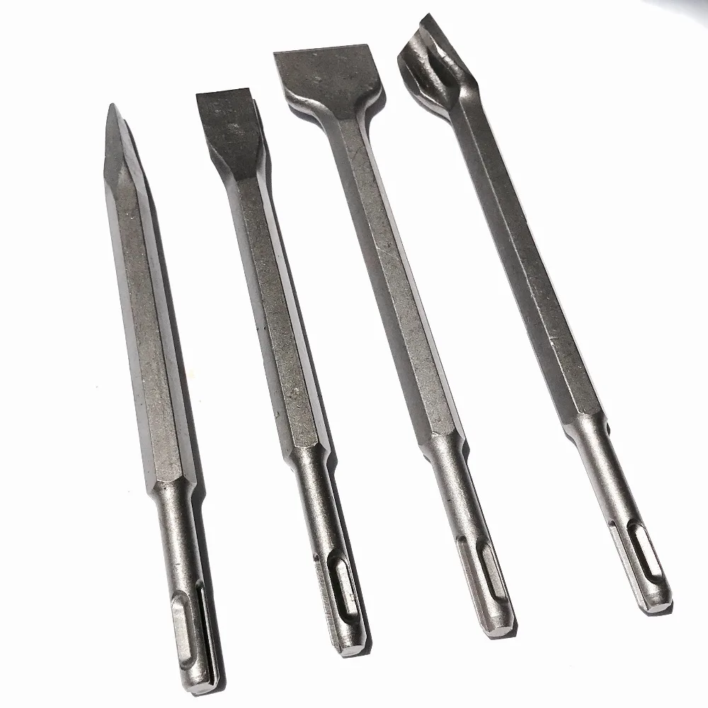 Free shipping 4PCS/SET Round SDS PLUS shank 14*250mm electric Hammer chisel for concrete/brick/wall/tile slotting drilling Free shipping 4PCS/SET Round SDS PLUS shank 14*250mm electric Hammer chisel for concrete/brick/wall/tile slotting drilling