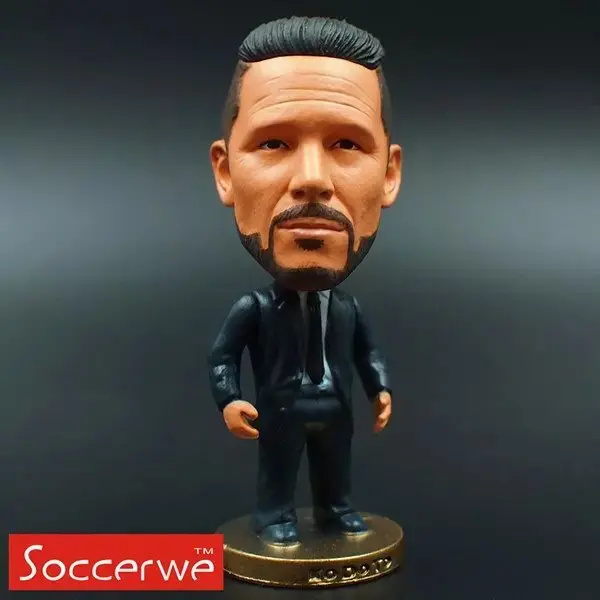 

Football star Soccer Coach SIMEONE (MA) 2.5" Action Dolls Figurine