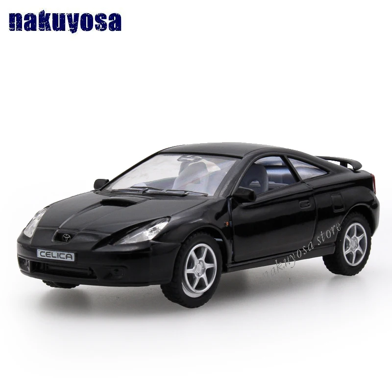 12,5*5,5*3 см модель автомобиля из сплава Toyota celica высокая имитация автомобиля оттягивающая задняя дверь может открыть детские автомобильные игрушки лучший подарок