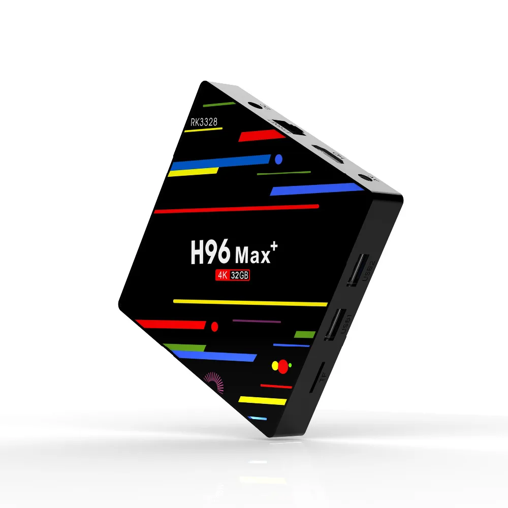 H96 Max Plus tv Box 2,4G/5G Wifi Android 9,0 RK3328 четырехъядерный BT 4,0 Google Play Smart tv USB3.0 H.265 4K Youtube Netflix