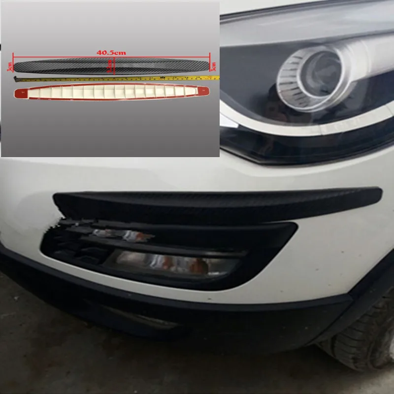 

Auto collision bar Car Styling anti friction bar for automobile bumper for KIA sportage rio sorento cerato k2 Soul accessories