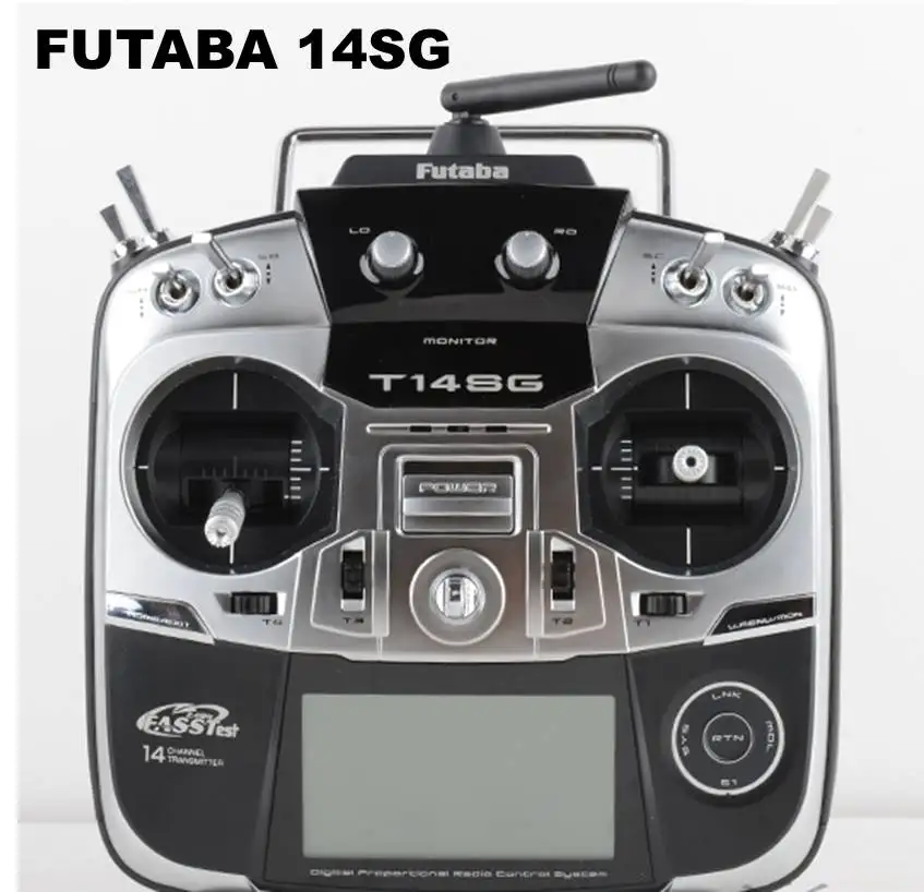 

Futaba 14SG 2.4GHz FASSTest 14ch Transmitter w/ HV Receiver R7008SB Radio System Remote Control For Helicopter Alrplane