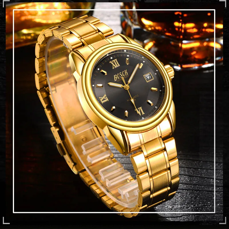 

zou's Watch belt quartz watch female watch business steel belt men's watch