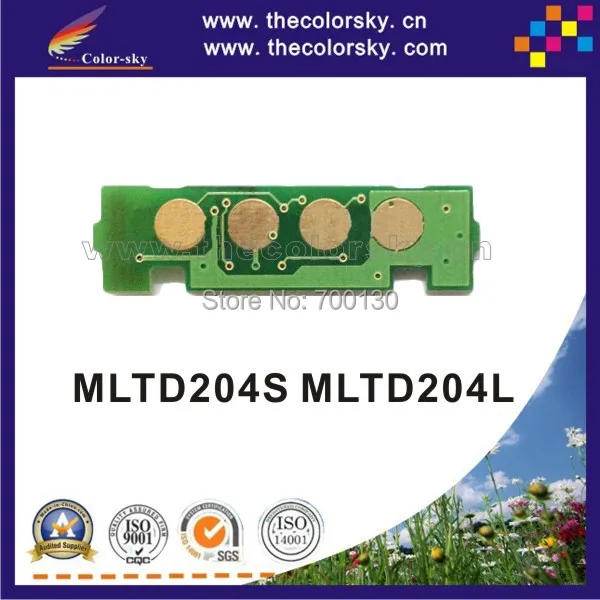 

(TY-S204T) laser printer toner chip for samsung MLT204L MLTD204 SL-M3325 SL-M3825 SL-M3375 SL-M3875 SL-M4025 BK 3k/5K free dhl