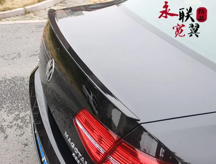 

For Passat B8 2017-2018 Spoiler Magotan ABS Material Car Rear Wing Primer Color Rear Spoiler For Volkswagen Passat B8 Spoiler