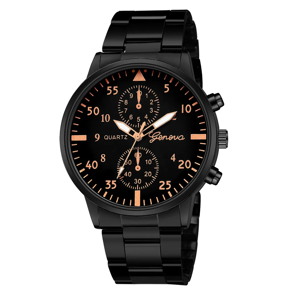 

Relogio Masculino Sports Quartz Wrist Watches Men Women Date Geneva Watch Waterproof Stainless Steel Band Male Clock Mens Watch