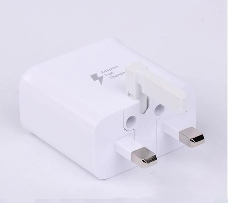 50 шт. быстрое зарядное устройство USB QC 2 0 5 V/2A адаптер Великобритания вилка для Samsung