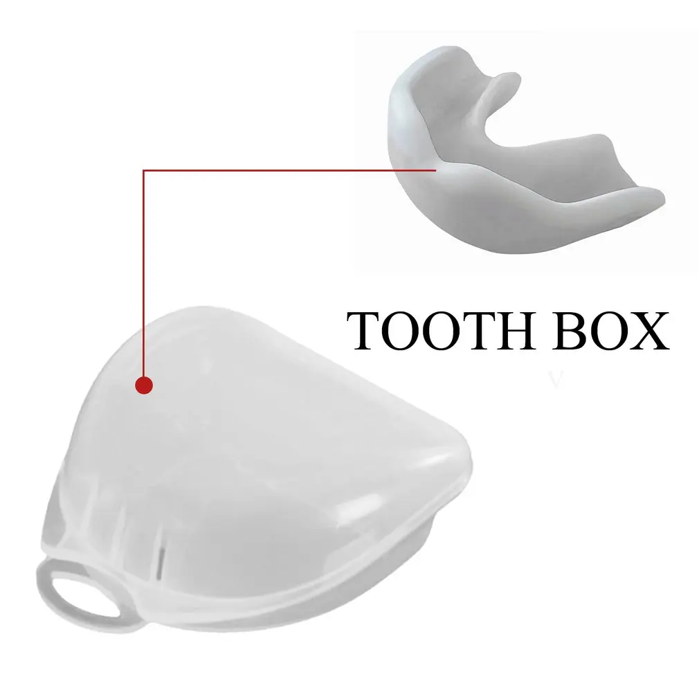 Прозрачный пластиковый чехол для защиты рта ортодонтический зубной фиксатор коробка для хранения протеза рот Защитный Контейнер Чехол