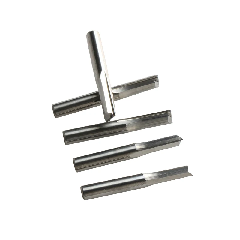 5pcs 6.0*17mm Two Flute Straight Knife Cutting Milling Tool Cutters On