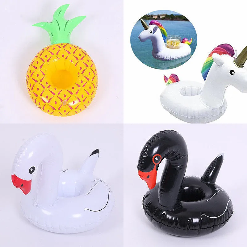

Cup Base Inflatable Swimming Pool Beach Drink Useful Holder Floats Coaster Toy