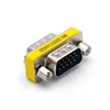 Accesorios de computadora 15 Pin HD15 d-sub DB15 VGA macho a macho Adaptador convertidor cambiador de género ► Foto 2/4
