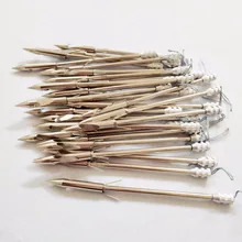10/20 pçs aço inoxidável broadheads estilingue arco de flecha peixe estilingue seta cabeça tiro catapulta dardo caça dicas