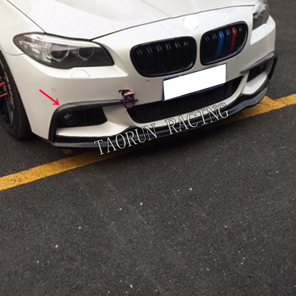 Передний бампер из углеродного волокна F10 задняя часть для BMW 5 серии M tech Sports 2010 2017