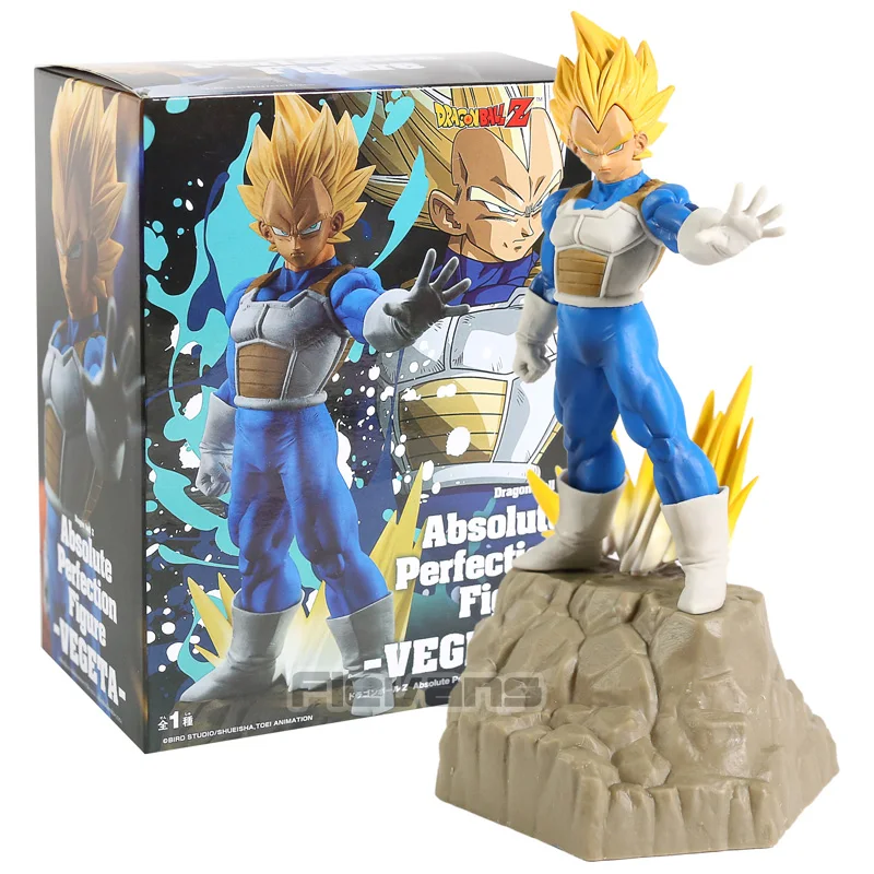 Dragon Ball Z APF Super Saiyan Son Goku/Vegeta/Future trunks ПВХ Коллекционная Фигурка DBZ фигурка игрушка - Цвет: Vegeta box