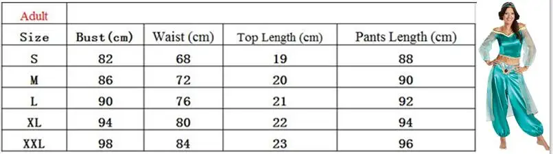 Взрослый женский костюм на Хэллоуин для женщин Аладдин и волшебная лампа косплей костюм для девочек костюм принцессы жасмин высокое качество