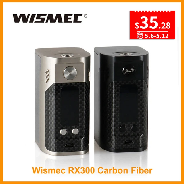 Русский склад 100% оригинальный Wismec reuleaux RX300 TC поле Mod VW/TC Wismec RX300 серии с большой OLED Экран RX200S RX 300