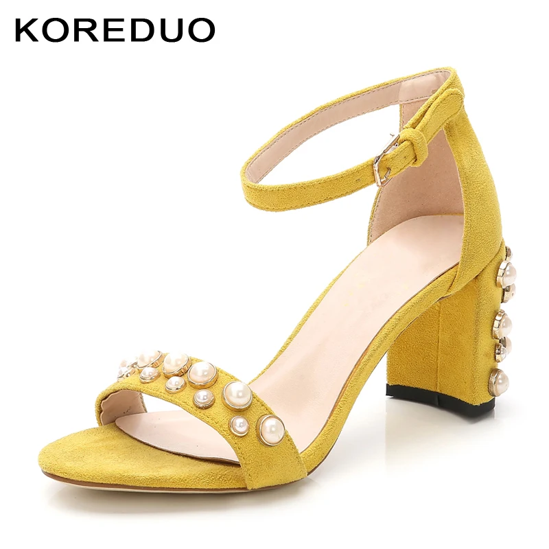 gold square heel sandals