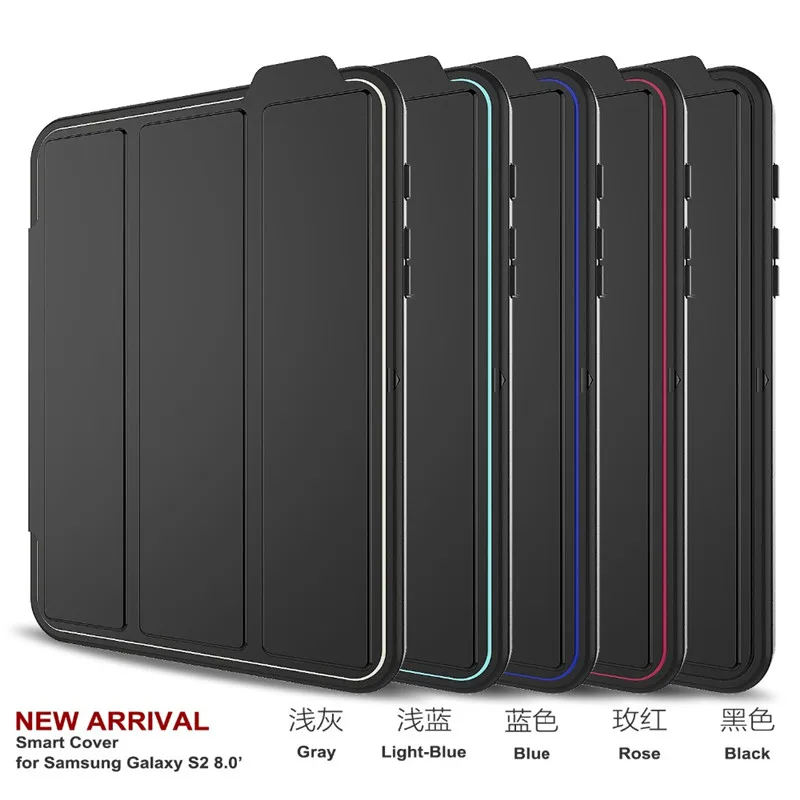 Роскошный Умный Магнитный чехол подставка для Samsung Galaxy Tab S2 8 0 T710 T715 T719