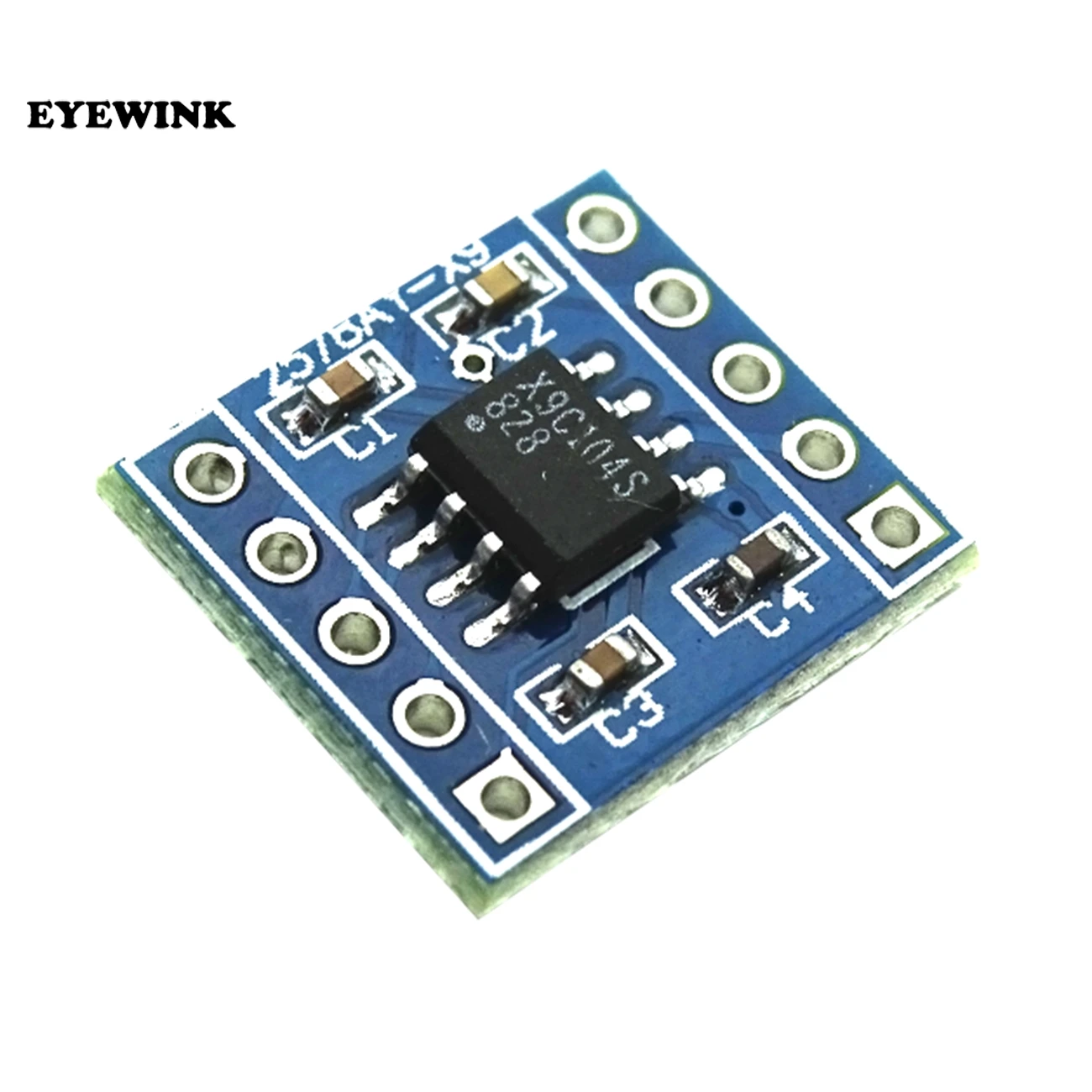 

x9c104 digital potentiometer module 100 digital potentiometer to adjust the bridge balance