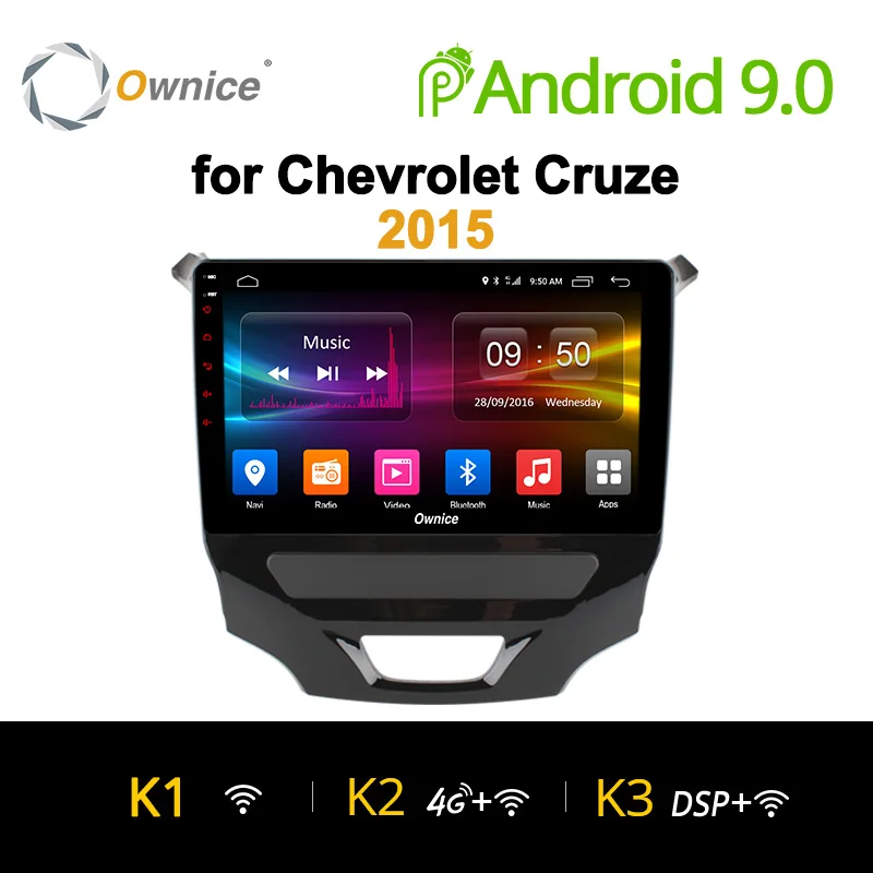 

Ownice Android 9.0 Octa 8 Core Car DVD multimedia for CHEVROLET CRUZE 2015 k3 k5 k6 Radio DAB+ 4G LTE 360 Panorama DSP SPDIF