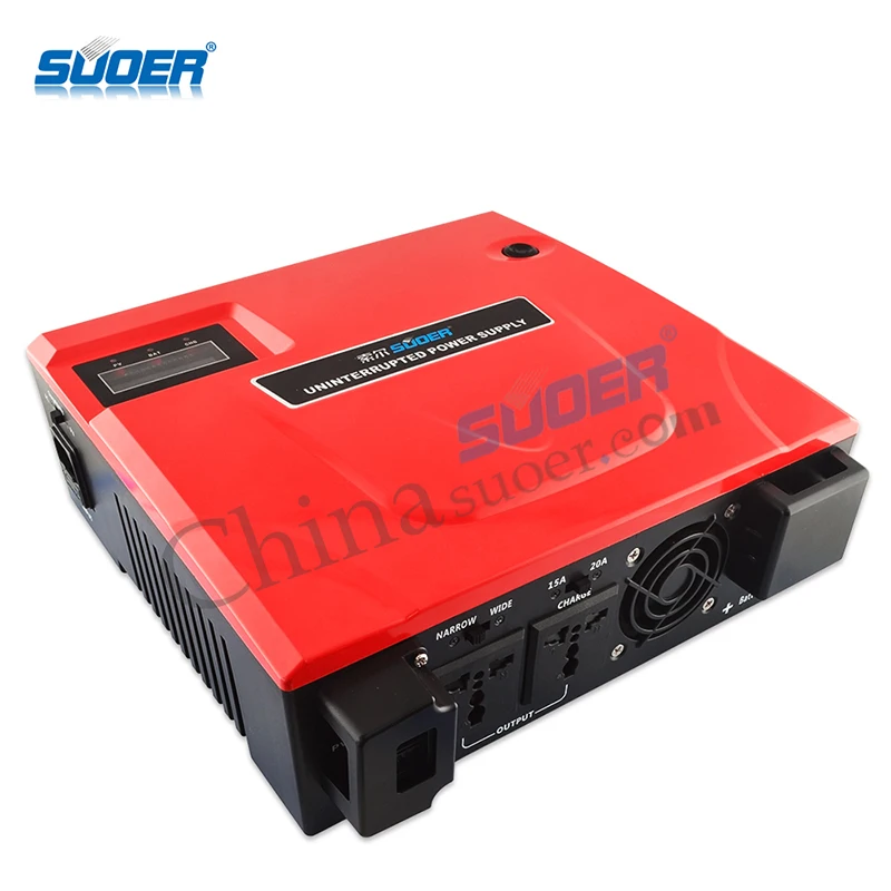 Suoer【Hybrid Inverter】 новейший дизайн высокая эффективность UPS инвертор питания 1400 ва автомобильный инвертор(SON-1400VA