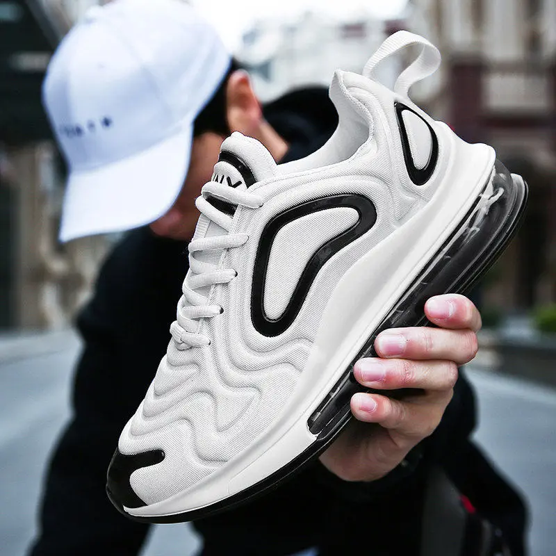 

Brand Men Sneakers Air Cushioning Jogging Breathable 720 Full Palm Low Top Sport Training Shoes zapatillas running hombre 2019