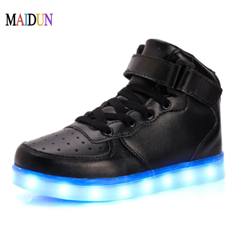 sapato de led masculino