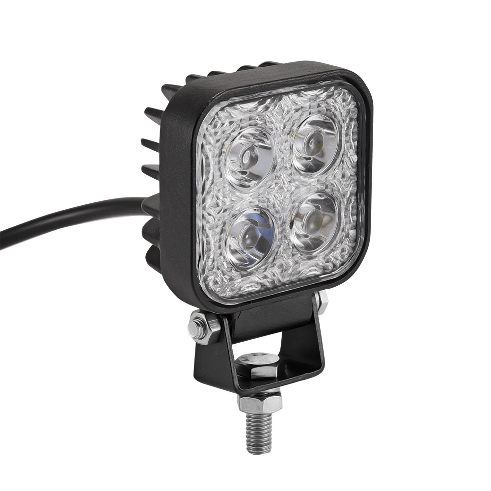 

To Russia 10pcs 12w Car LED Light Offroad Work Light for Jeep 4x4 4WD AWD Suv ATV Golf 12v 24v Driving Lamp Motorcycle Fog Light