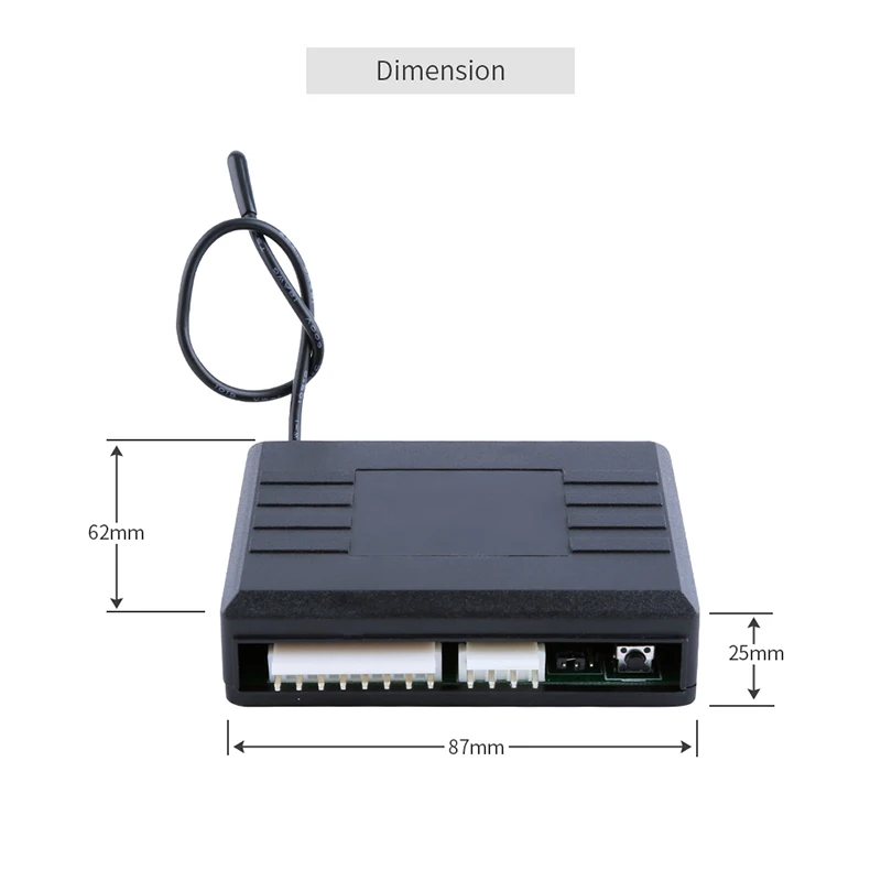 EASYGUARD Универсальный 4 двери дистанционное управление Блокировка центральной двери системы 1 мастер 3 рабов с ключи для удаленной блокировки автомобиля для прицепа