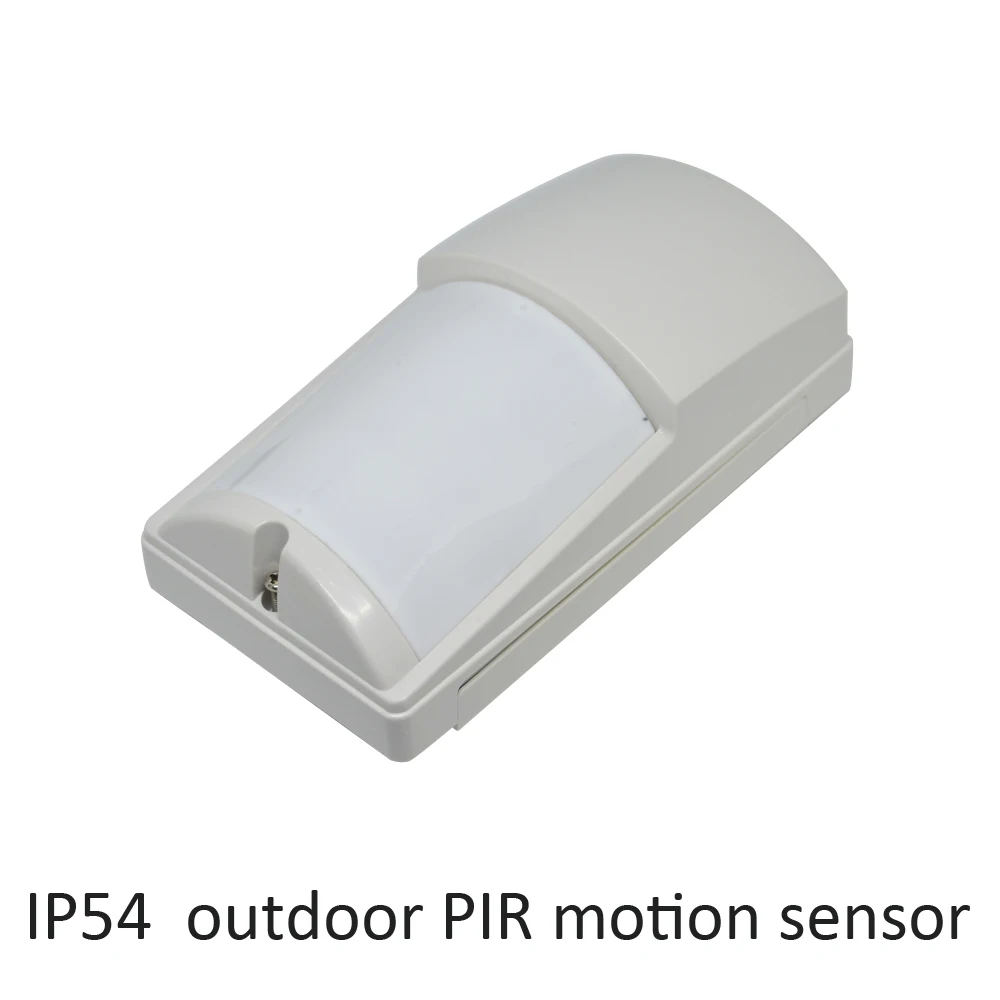 

IP54 security home waterproof outdoor infrared detector PIR Motion sensor pet immunity optex lx402 NC NO signal output option