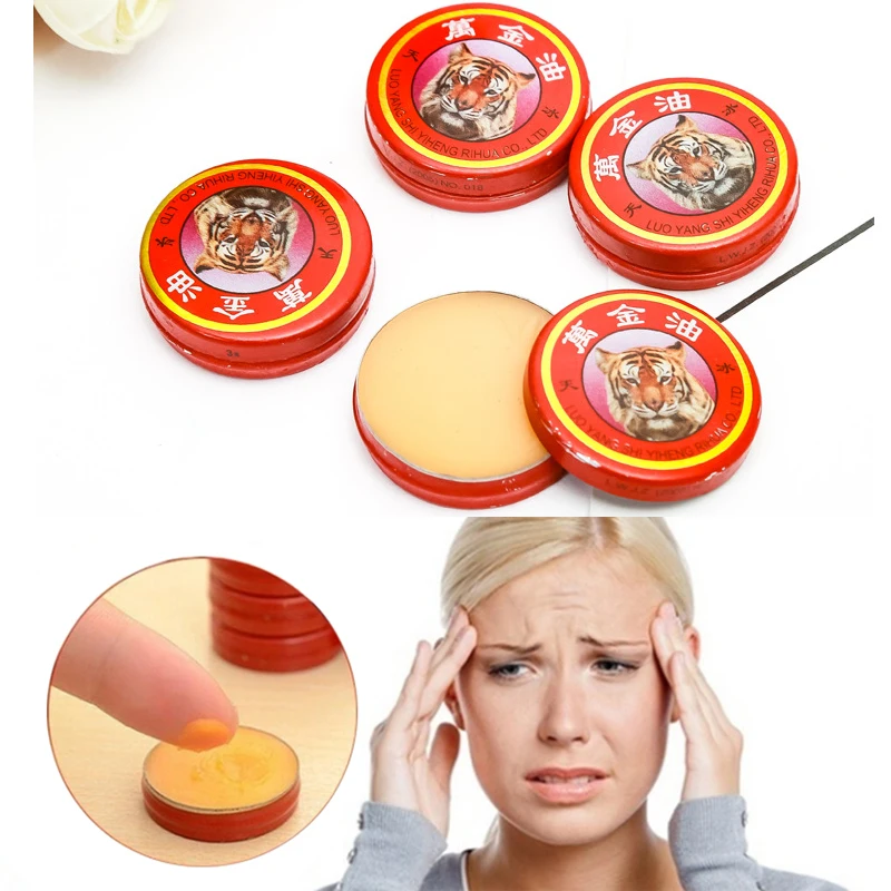 

1/5/10pcs Massage Red Muscle Rub Aches Cool Cream Chinese Tiger Balm Essential Oil for Adults Pain Relief Ointment