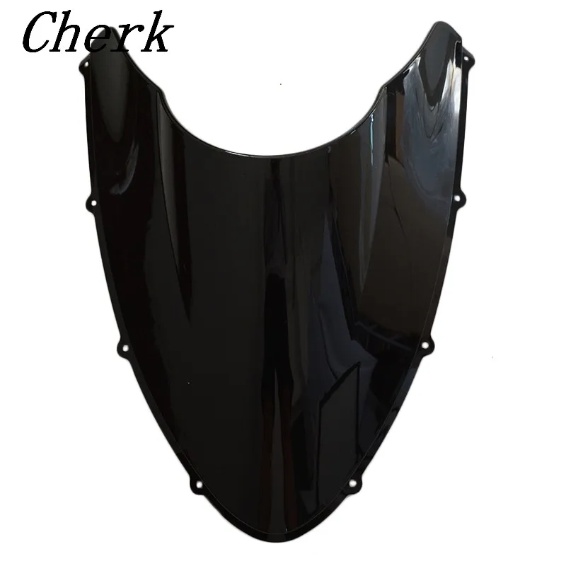Новый черный лобовое стекло мотоцикла двойной пузырь для DUCATI 848 1098 1198 Новый черный лобовое стекло мотоцикла двойной пузырь для DUCATI 848 1098 1198