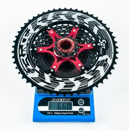 Zracing Alpha 11s легкая кассета 11 скоростей MTB велосипед freewheel 11-46 T/50 T/52 T-черный - Цвет: 11S 11-52T