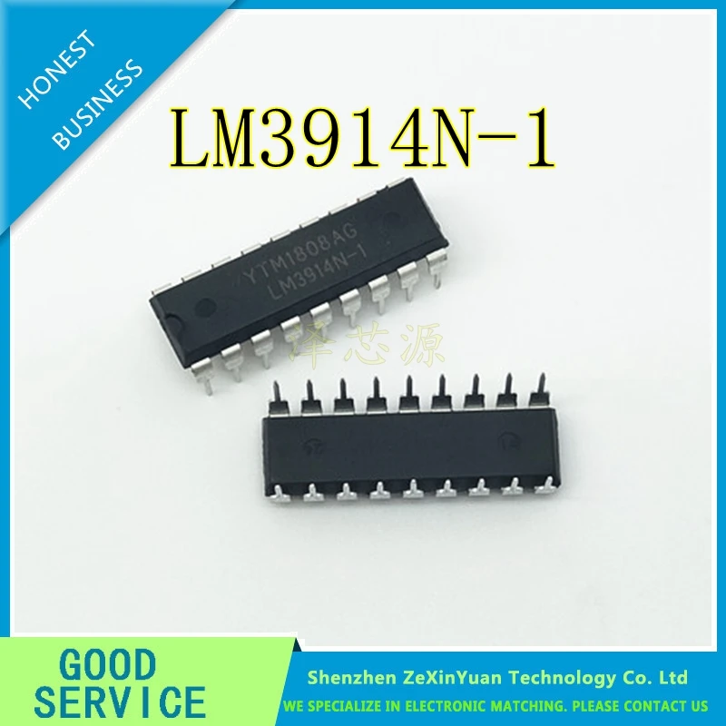 10Pcslots Lm3914N 1 Lm3914 Dip 18 Led Drive huismerk kopen in de aanbieding