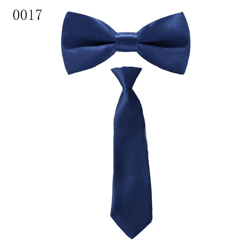 a17 Navy Blue Комплект из 2 предметов, однотонные детские галстуки-бабочки, галстук для маленьких мальчиков и девочек, галстук-бабочка для свадебной вечеринки, эластичный Детский Регулируемый галстук-бабочка мятно-зеленого цвета - Цвет: a17 Navy Blue
