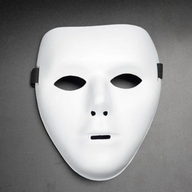 Buy Halloween Party White Face Cool Mask Ghost Dance