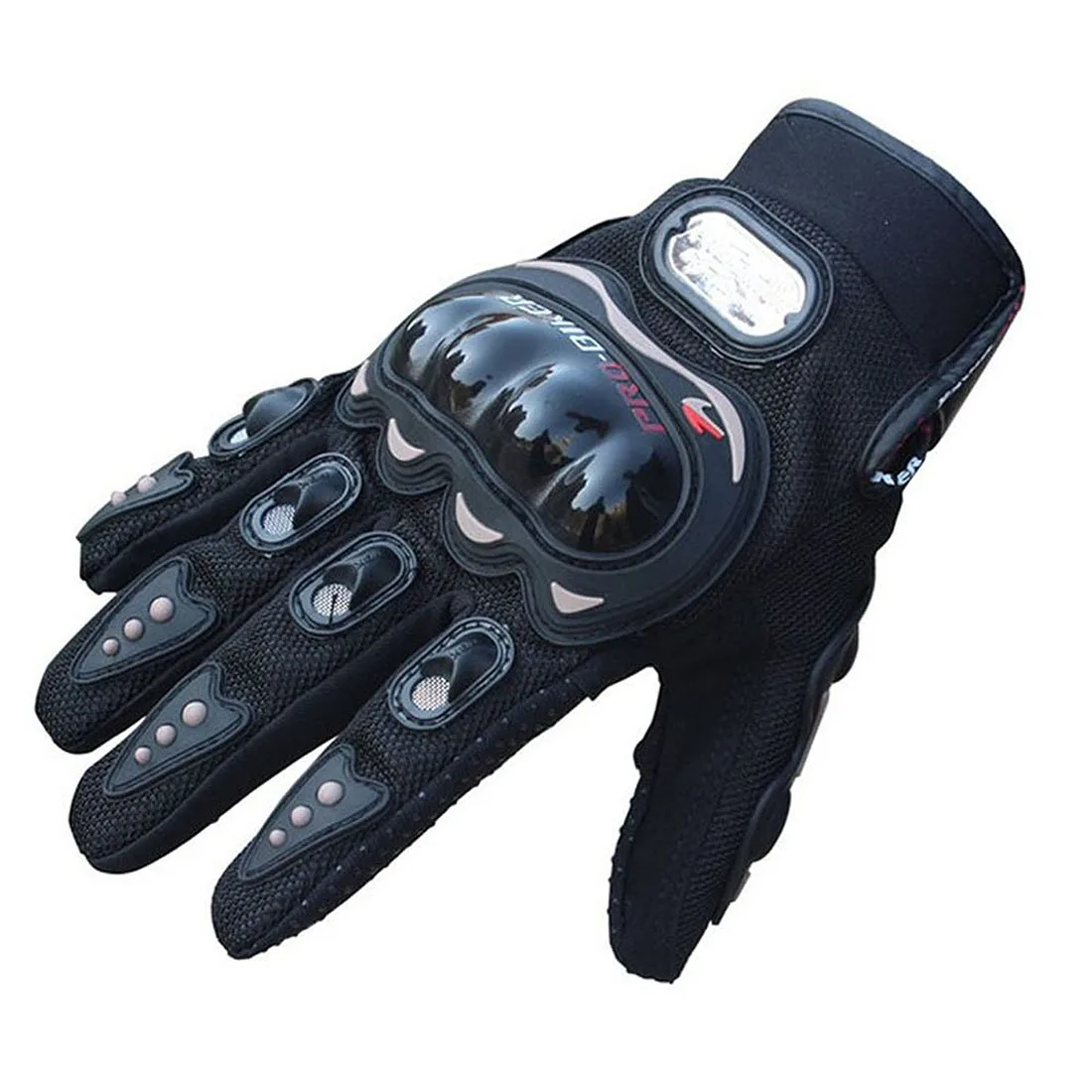5 шт. PRO BIKER 1 пара Rock Black короткие спортивные кожаные мотоциклетные летние перчатки