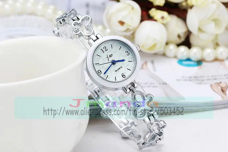 100pcs/lot JW-8226L stylish lady elegance watch  wrap quartz bracelet watch for women wholesale alloy watch