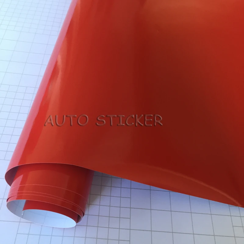 glossy red vinyl 1