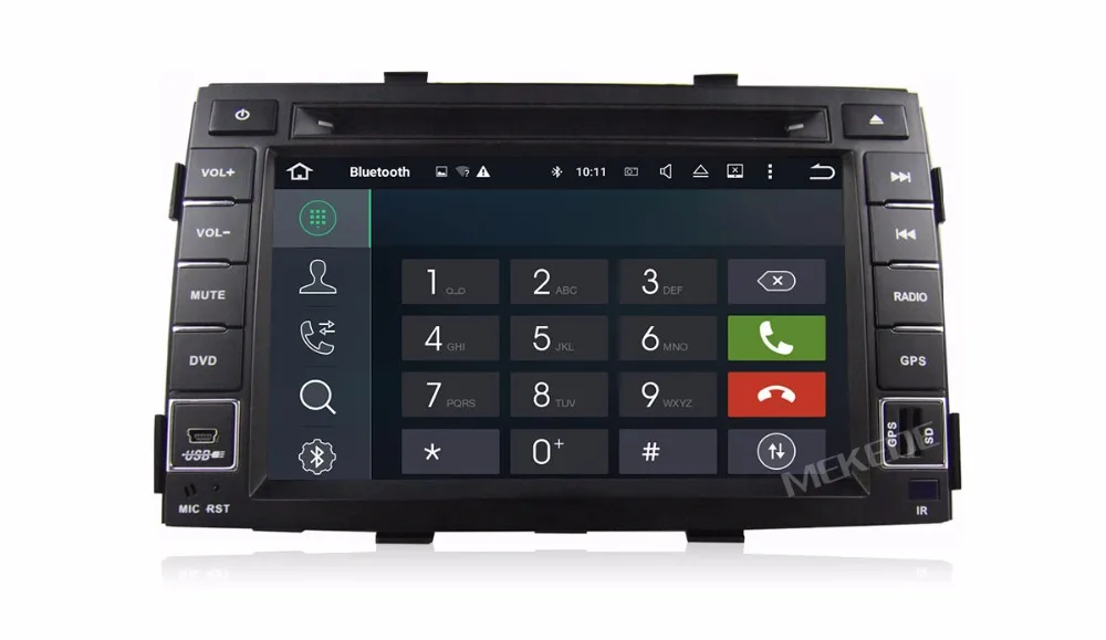 Clearance Free shipping 7inch  Android7.1 2G ARM  for KIA Sorento 2010 2011 2012 car audio radio player with gps navigator  dvd player 13